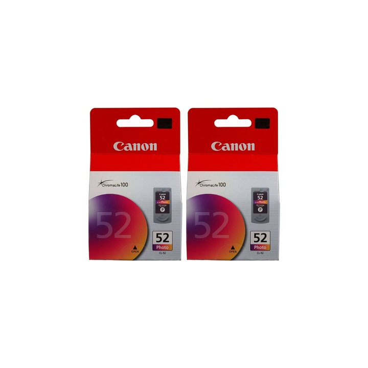 CL-52 színes x2 Canon eredeti 1420 oldalas tintapatron csomag