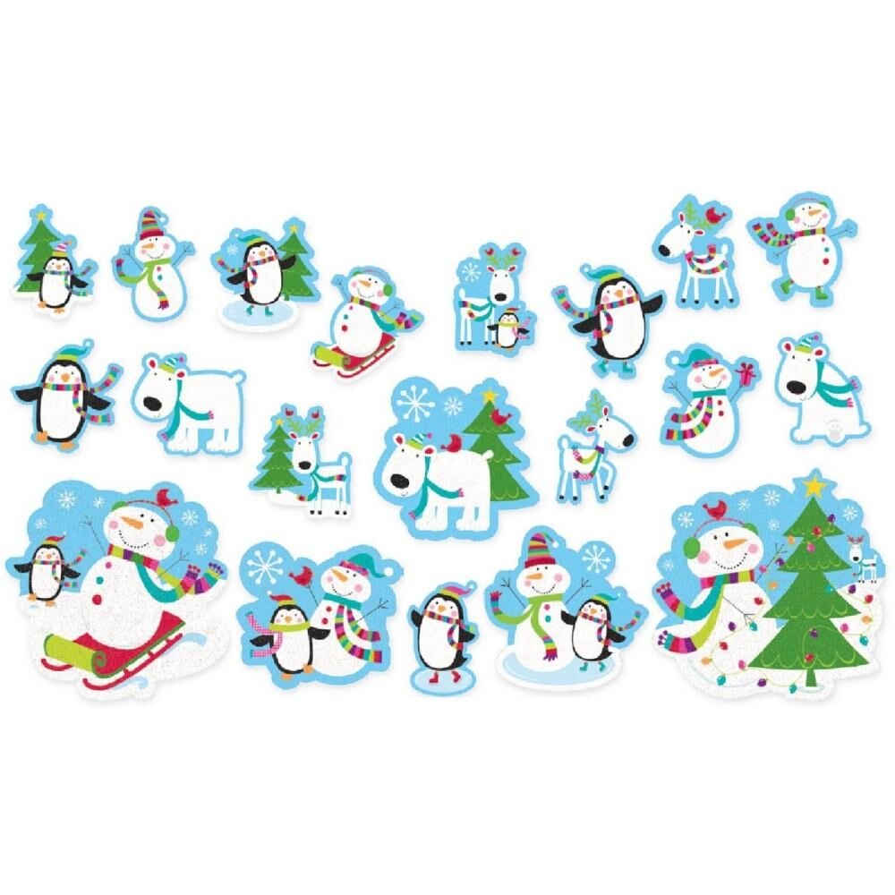 Decoratiune serpentine Craciun, Amscan, 12 buc