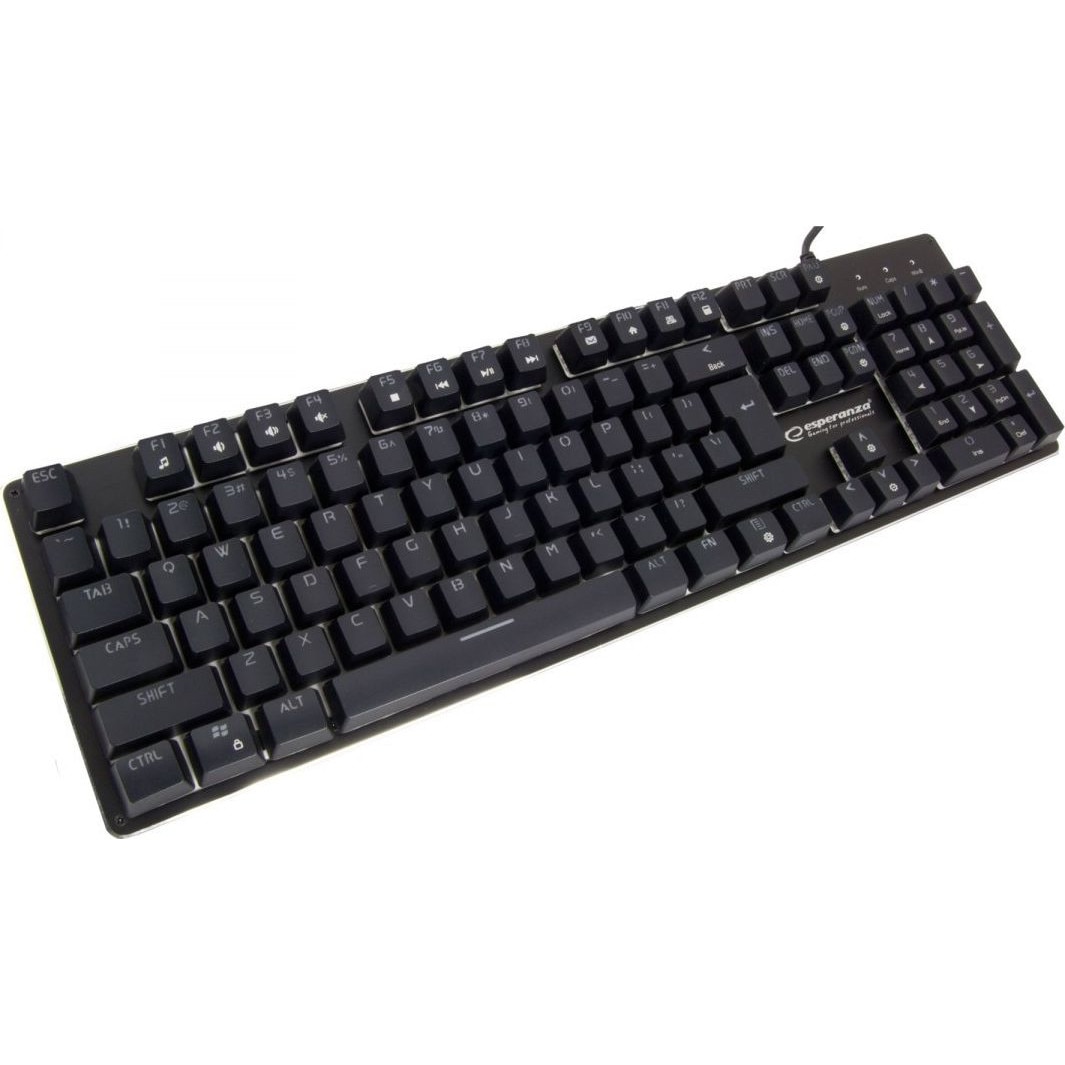 Tastatura Gaming ESPERANZA EGK801 VORTEX, USB, RGB, LED, Negru
