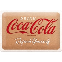 placa decor metalica 20x30 coca-cola - cardboard logo imagen 8_2_
0
