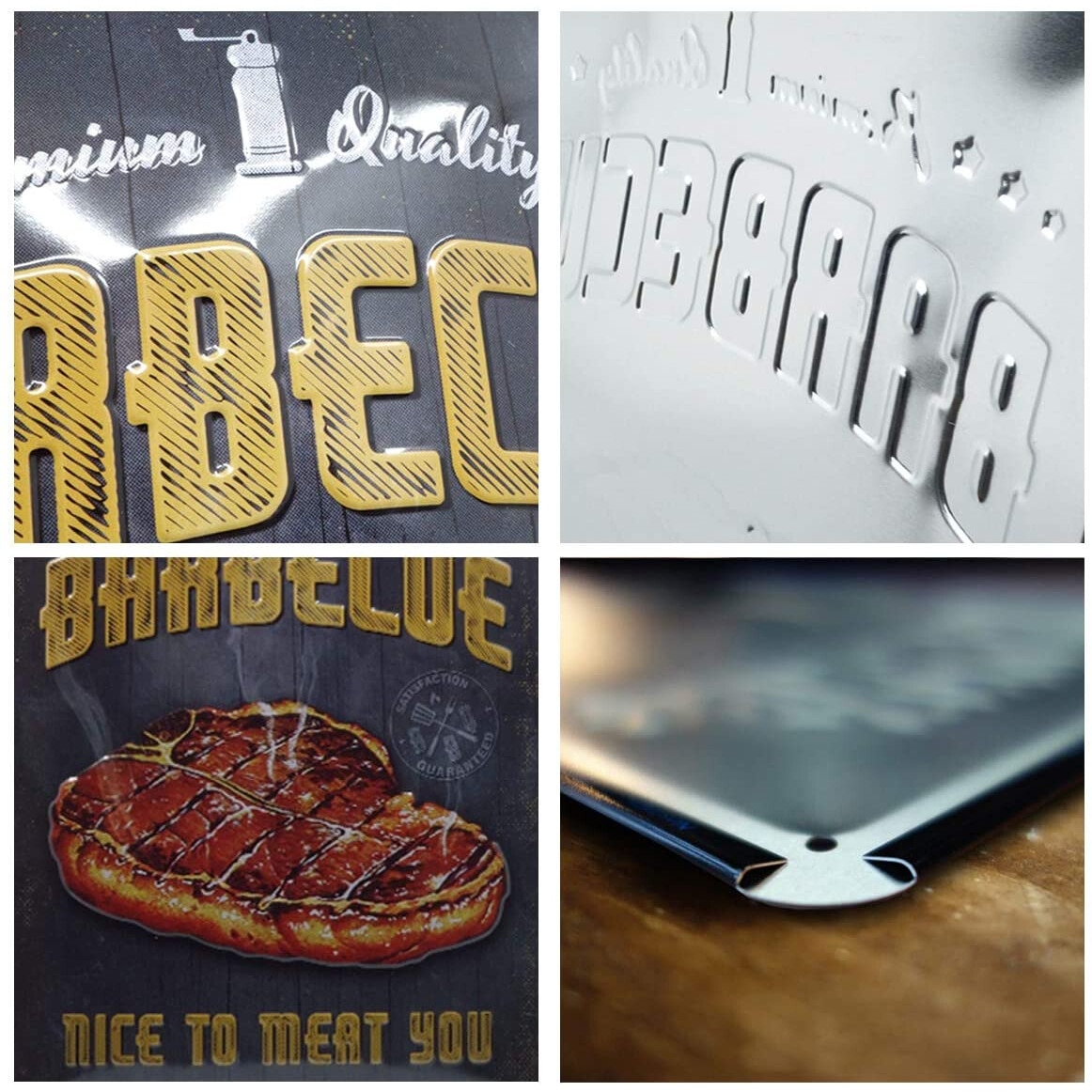 Placa decor 30x40 Barbecue Nice To Meat You eMAG.ro