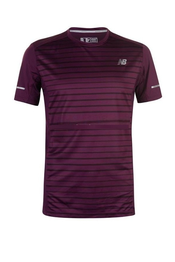 Tricou sport New Balance RSS Run Graphic, Violet, S