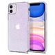 Силиконов гръб Lily Crystal Glitter за IPhone 11, Прозрачен