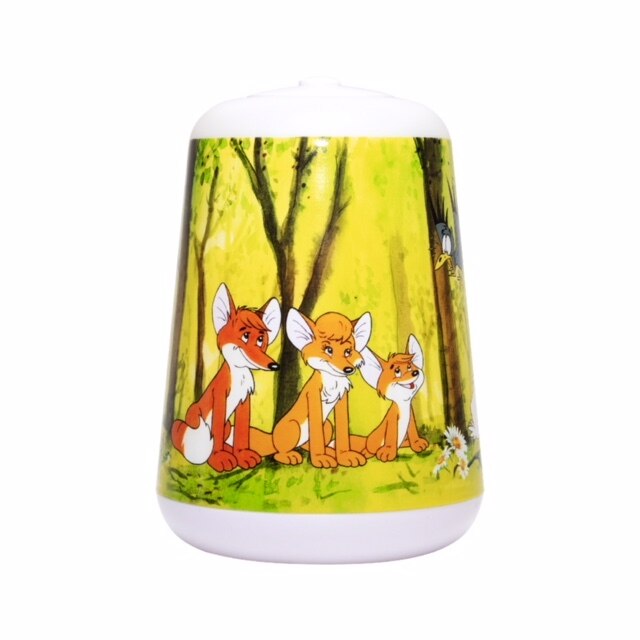 Lampa LED de masa cu lentila colorata Multicolor