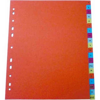 Index A4 color - alfabetic A-Z Index A4 color - alfabetic A-Z