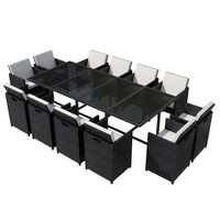 set mobilier gradinaterasaexterior 13 piese vidaxl poliratansticla 225 x 109 x 74 cm negru imagen 57_0_
0