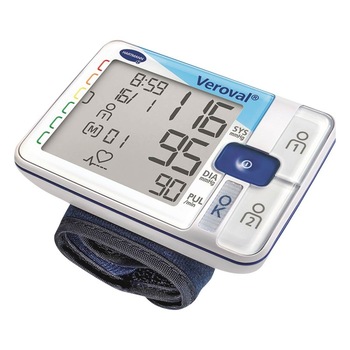 Tensiometru pentru incheietura mainii, Hartmann, Ecran LCD, 21 cm Tensiometru pentru incheietura mainii, Hartmann, Ecran LCD, 21 cm
