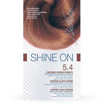 Vopsea tratament fara Parafenilendiamina, fara Amoniac, fara Rezorcinol, fara Conservanti sintetici, fara Gluten nr 5.4 BIONIKE SHINE ON Vopsea tratament fara Parafenilendiamina, fara Amoniac, fara Rezorcinol, fara Conservanti sintetici, fara Gluten nr 5.4 BIONIKE SHINE ON