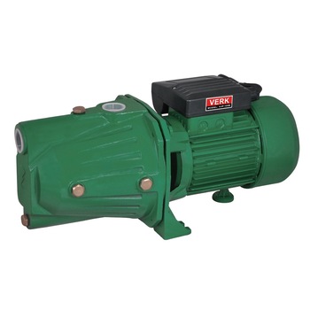 Pompa de suprafata pentru gradina Verk VJP-100B, 750 W, 3600 l/h debit apa, 32 m inaltime maxima de livrare Pompa de suprafata pentru gradina Verk VJP-100B, 750 W, 3600 l/h debit apa, 32 m inaltime maxima de livrare