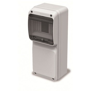 Tablou electric IP65 6L Famatel cu loc pentru prize Tablou electric IP65 6L Famatel cu loc pentru prize