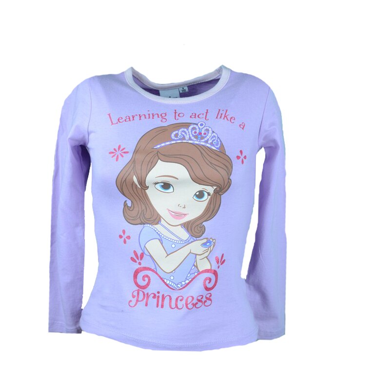 Bluza cu maneca lunga pentru fete Disney DISS-GTJL42558M, Mov, 110