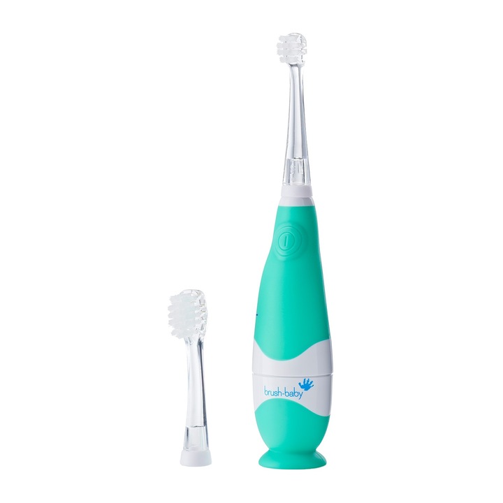 Periuta de dinti electrica Babysonic Turcoaz 0-3 ani