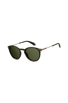 Polaroid, Ochelari de soare pantos, cu lentile polarizate, Maro, 50-22-140 Standard Polaroid, Ochelari de soare pantos, cu lentile polarizate, Maro, 50-22-140 Standard