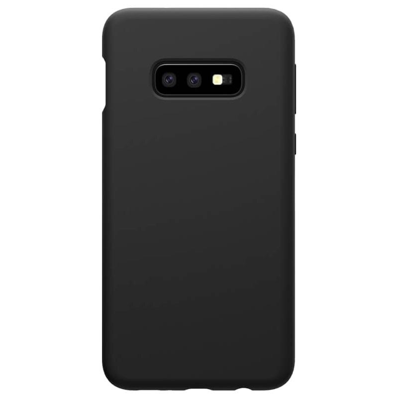 Husa de protectie din silicon pentru Samsung Galaxy S10 Lite/S10e, slim, Negru