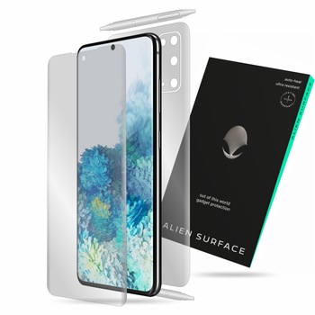 Folie Alien Surface, Samsung Galaxy S20, protectie ecran, spate, laterale Folie Alien Surface, Samsung Galaxy S20, protectie ecran, spate, laterale