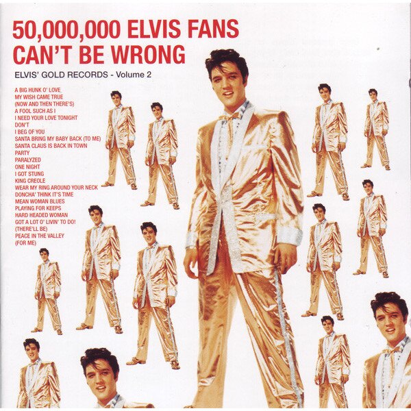 Elvis Presley - 50,000,000 Elvis Fans Can't Be Wrong: Elvis Gold 2 [LP] (vinyl)