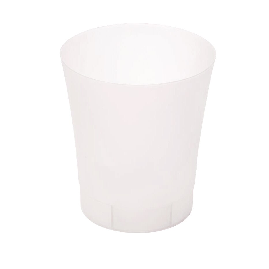 Ghiveci decorativ Lamela, Ochidea, Ø12.5 cm, alb