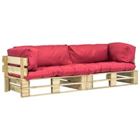 set 2 piese canapea de exteriorgradina vidaxl paleti 220 x 66 x 65 cm marorosu imagen 16_0_
0