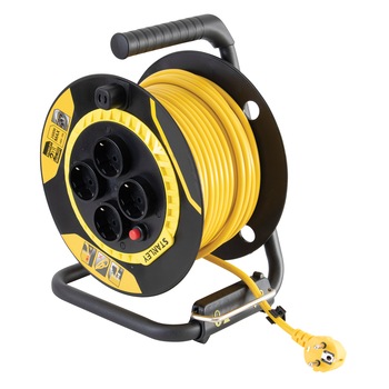 Derulator Stanley, 40m, IP20, H05VV-F 3G1,5, 3200W Derulator Stanley, 40m, IP20, H05VV-F 3G1,5, 3200W