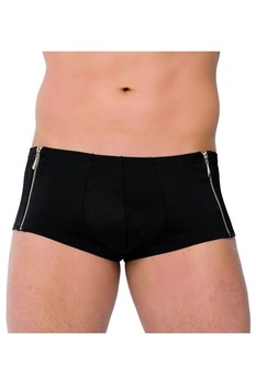 Boxeri, Softline 4500, cu fermoare, opac, negru, Negru, XL Boxeri, Softline 4500, cu fermoare, opac, negru, Negru, XL