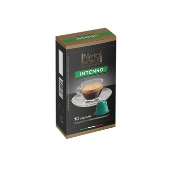 Capsule Cafea Intenso, Nero Nobile, 10 capsule Compatibile Nespresso, 56 g Capsule Cafea Intenso, Nero Nobile, 10 capsule Compatibile Nespresso, 56 g