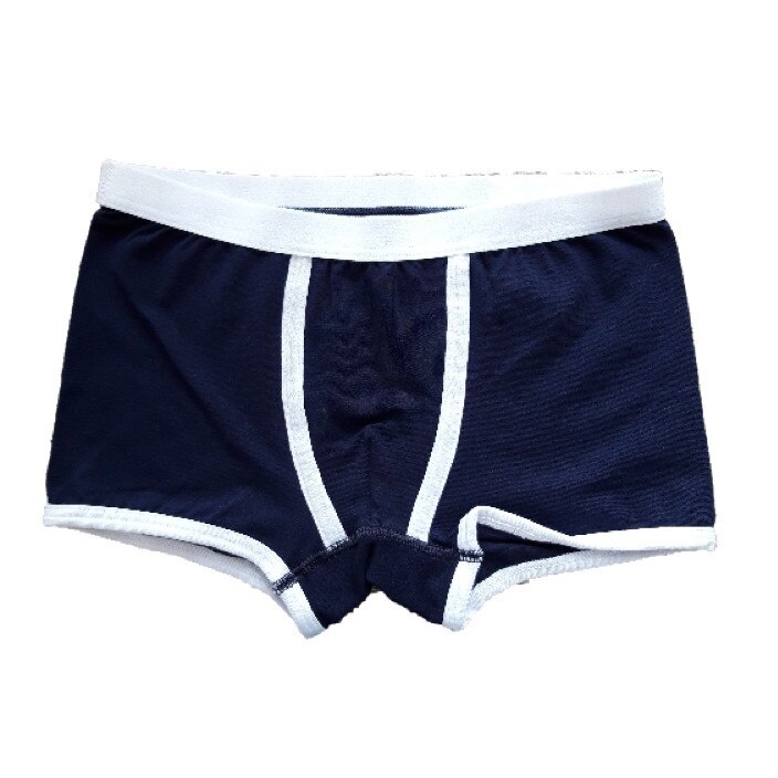 Boxeri pentru baieti Original Marines, 6/7 ani, Bleumarin/Alb