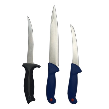 Set 3 cutite profesionale pentru macelarie, injunghiat, filitat, dezosat, GRM3 Set 3 cutite profesionale pentru macelarie, injunghiat, filitat, dezosat, GRM3