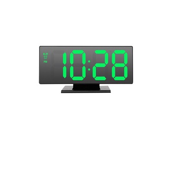 Ceas digital led mirror clock cu afisaj verde , DS-3618L-V Ceas digital led mirror clock cu afisaj verde , DS-3618L-V