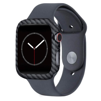 Carcasa Apple Watch 4 44mm Vetter Made From Aramid Fiber Kevlar Black Carcasa Apple Watch 4 44mm Vetter Made From Aramid Fiber Kevlar Black