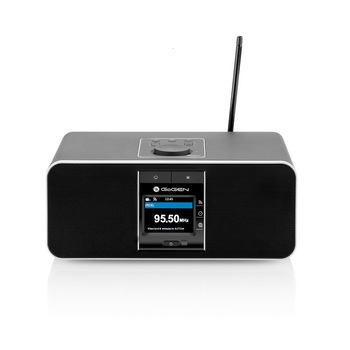 Internet radio GoGEN IR 167 BTB, 2 x 7 W, LCD, Bluetooth, WiFi, tuner digital FM, telecomanda, negru Internet radio GoGEN IR 167 BTB, 2 x 7 W, LCD, Bluetooth, WiFi, tuner digital FM, telecomanda, negru