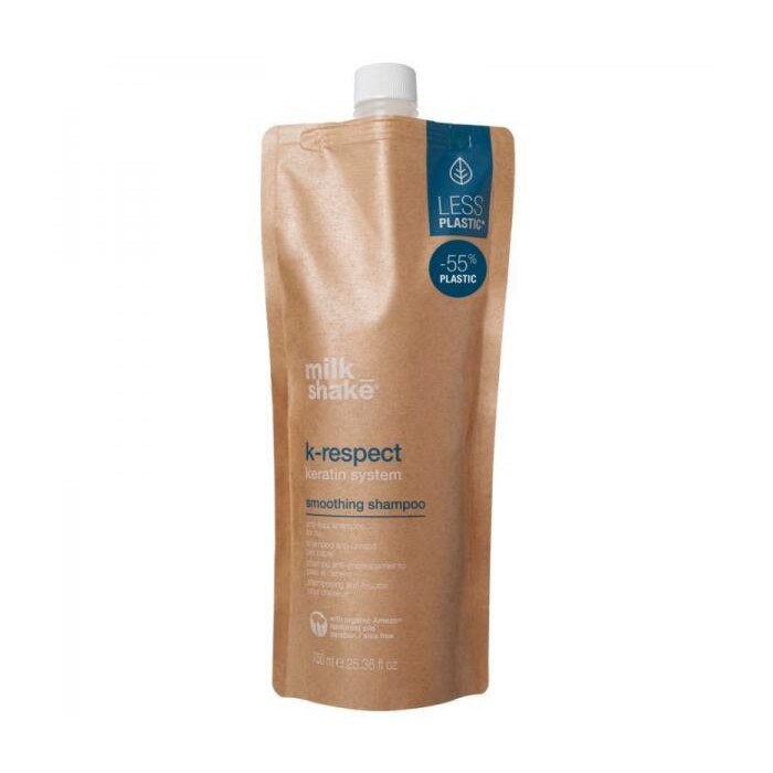 Sampon anti-frizz Milk Shake K-Respect Keratin System Smoothing, 750ml