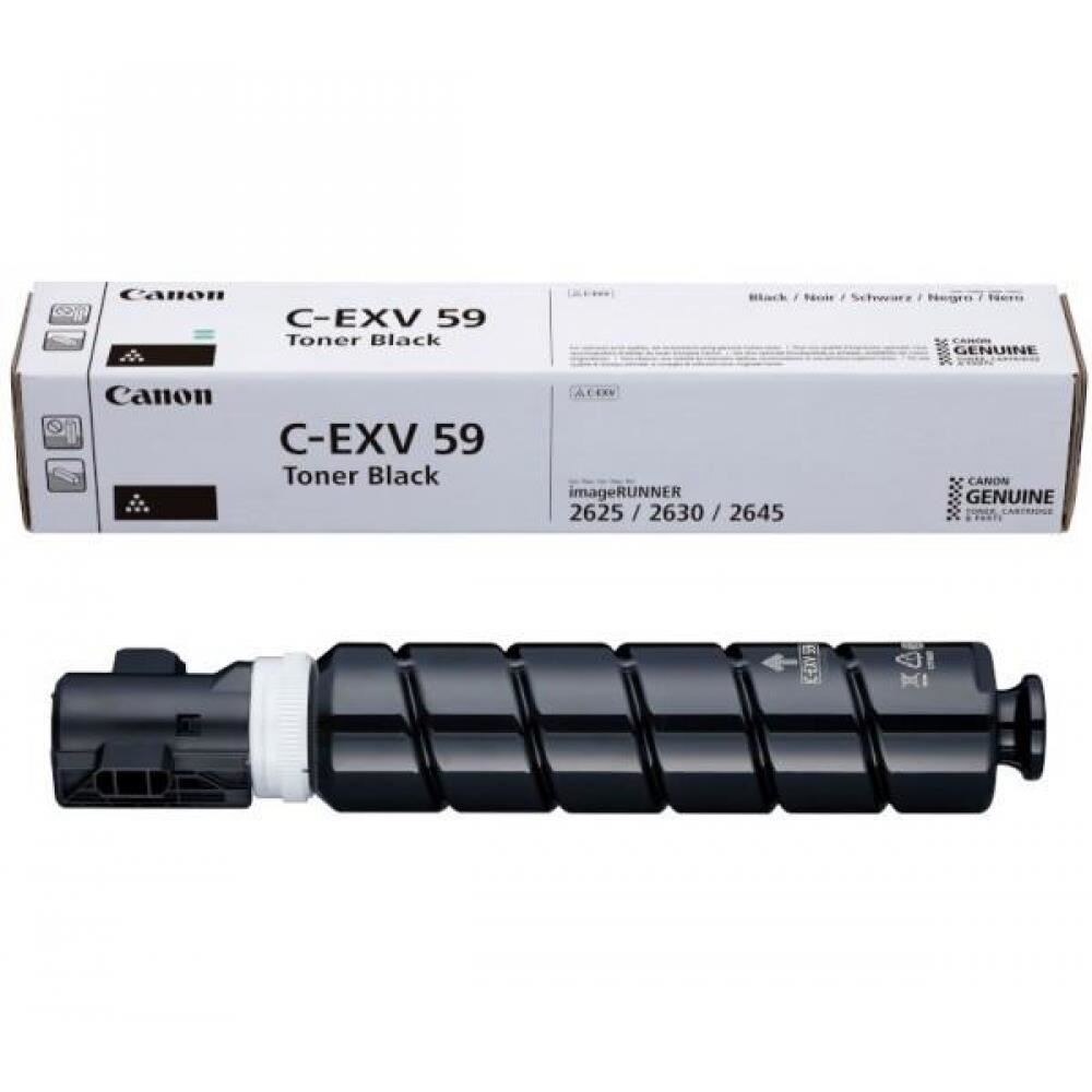 Toner Canon C-EXV59B, black, capacitate 30k pagini, pentru iR 2625i/2630i/2645i