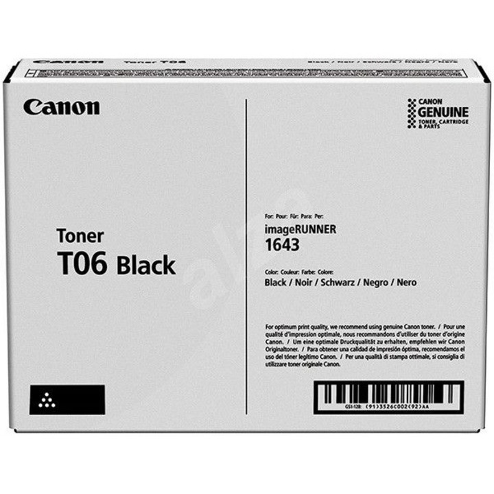 Canon T06 Fekete toner, Toner
