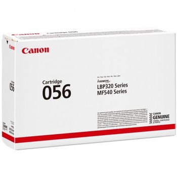 Toner original Canon CRG056, negru, capacitate 10000 pagini Toner original Canon CRG056, negru, capacitate 10000 pagini