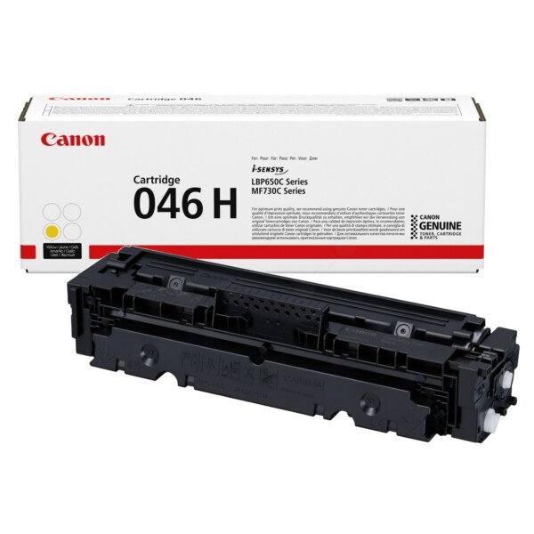 Toner original Canon CRG046HY, Galben, capacitate 5000 pagini