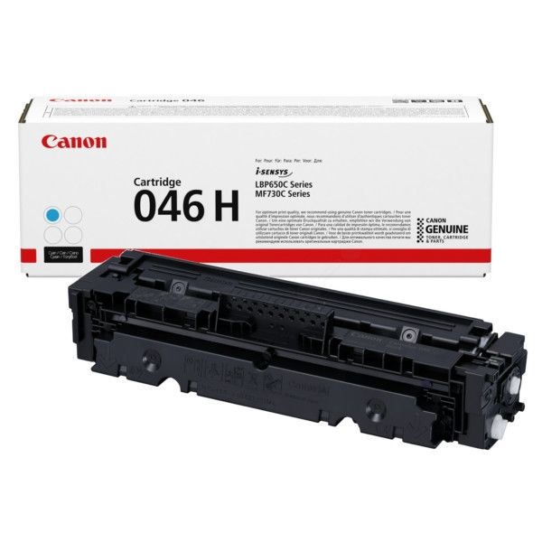 Toner original Canon CRG046HC, Cyan, capacitate 5000 pagini
