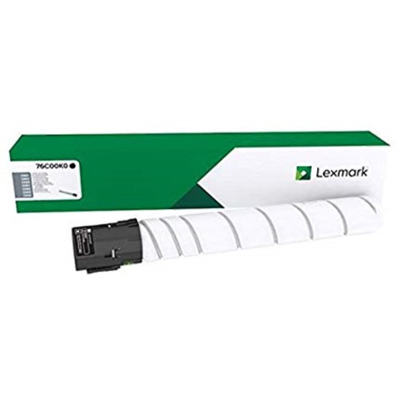Toner original Lexmark 76C00K0, negru, 18500 pagini