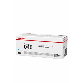 Toner original Canon CRG040, cyan, capacitate 5400 pagini Toner original Canon CRG040, cyan, capacitate 5400 pagini