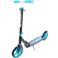 Trotineta Action One Evolution, pliabila, roti PU 200 mm, ABEC-7, cu cric, albastru