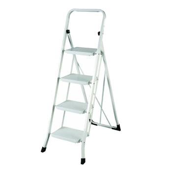 Scara din otel, pliabila, 4 trepte, 150 kg, Drabest MINIFERO Scara din otel, pliabila, 4 trepte, 150 kg, Drabest MINIFERO