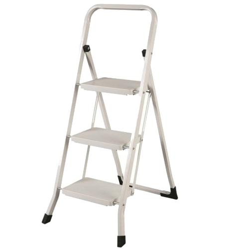 Scara din otel, pliabila, 3 trepte, 150 kg, Drabest MINIFERO