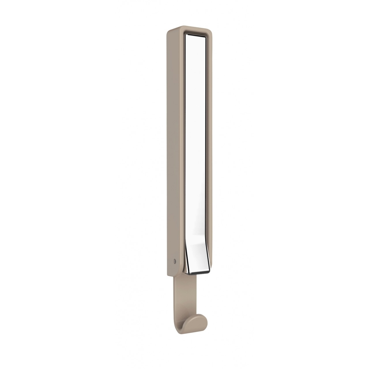 Agatatoare Wenko, Premium Gamma, pliabila, bej/argintiu