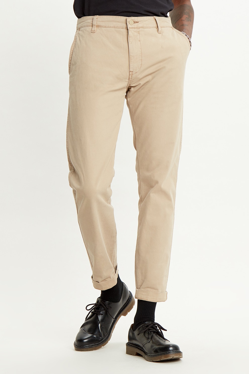 Levi's, Pantaloni chino conici, Bej, W32-L32