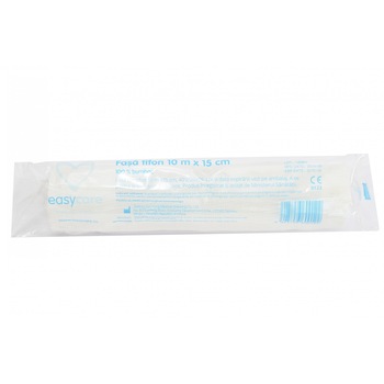 Fasa tifon EASYCARE 100% bumbac 10m x 15cm Fasa tifon EASYCARE 100% bumbac 10m x 15cm