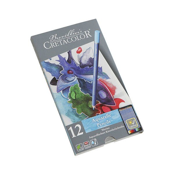 Set 12 creioane acuarelabile Marino Cretacolor