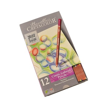 Set 12 creioane colorate Karmina Cretacolor Set 12 creioane colorate Karmina Cretacolor