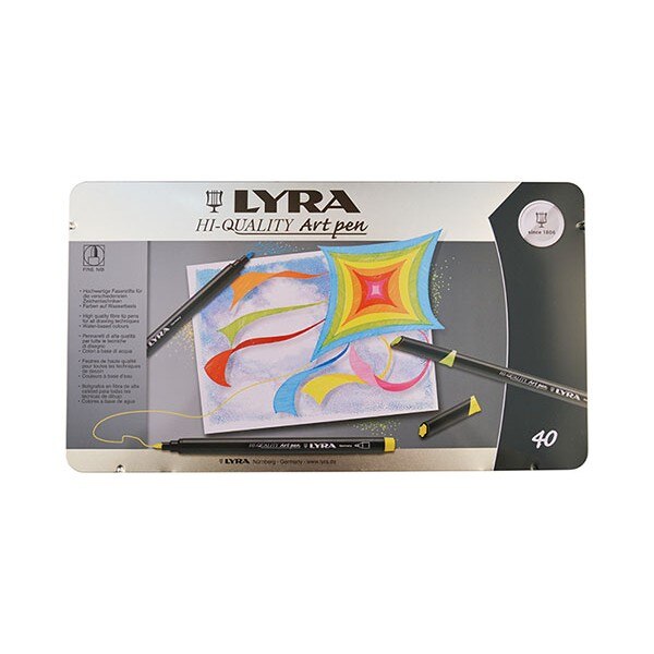 Set 40 markere Art Pen Lyra