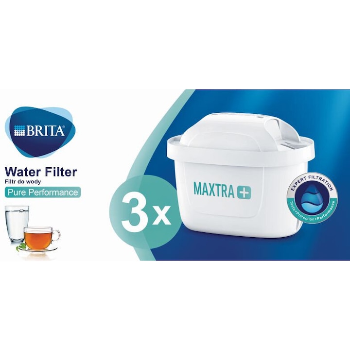 Filtru de apa Maxtra Plus Pure Performance 3 buc