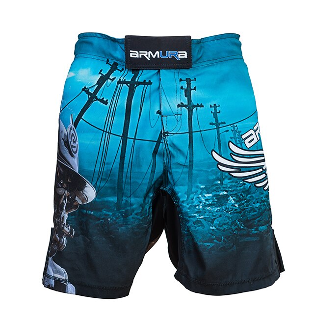 Sort de MMA Armura Neo Ronin, Albastru