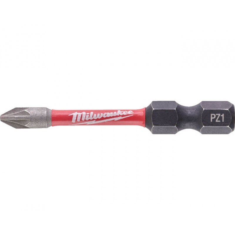 Bit de impact Shockwave, Milwaukee, PZ1x50mm